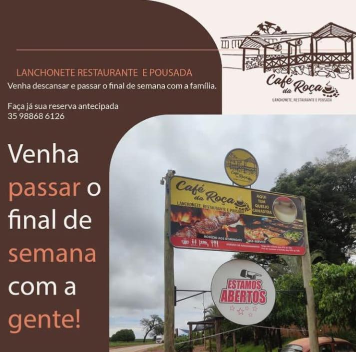 Pousada Cafe Da Roca Campos Gerais Kültér fotó